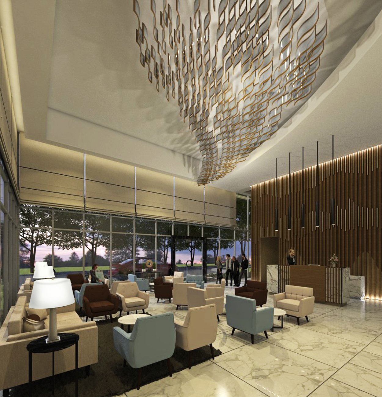 Luxury lobby