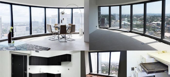 Unit with city views
