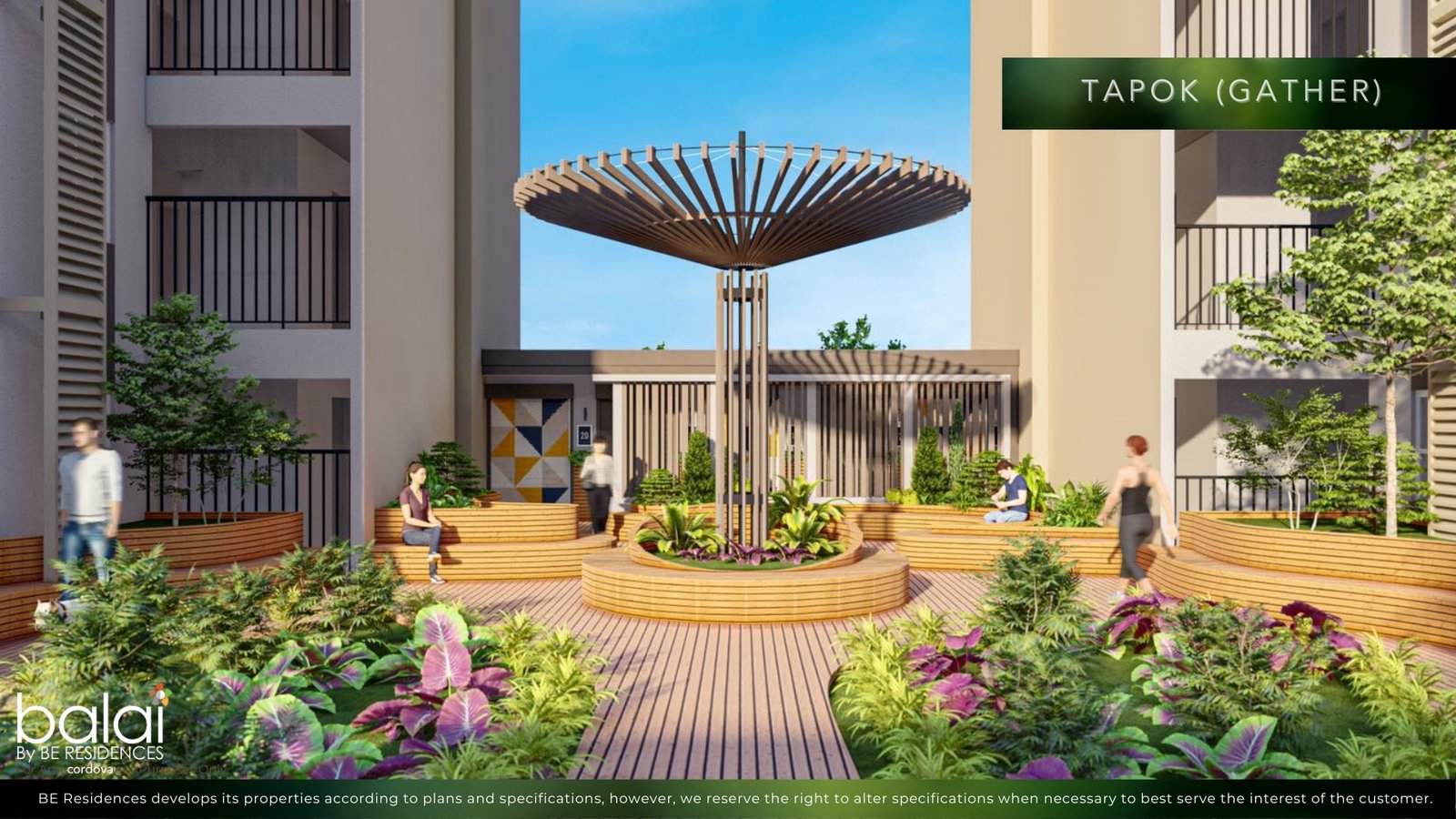 Tapok gathering area (artist's perspective)