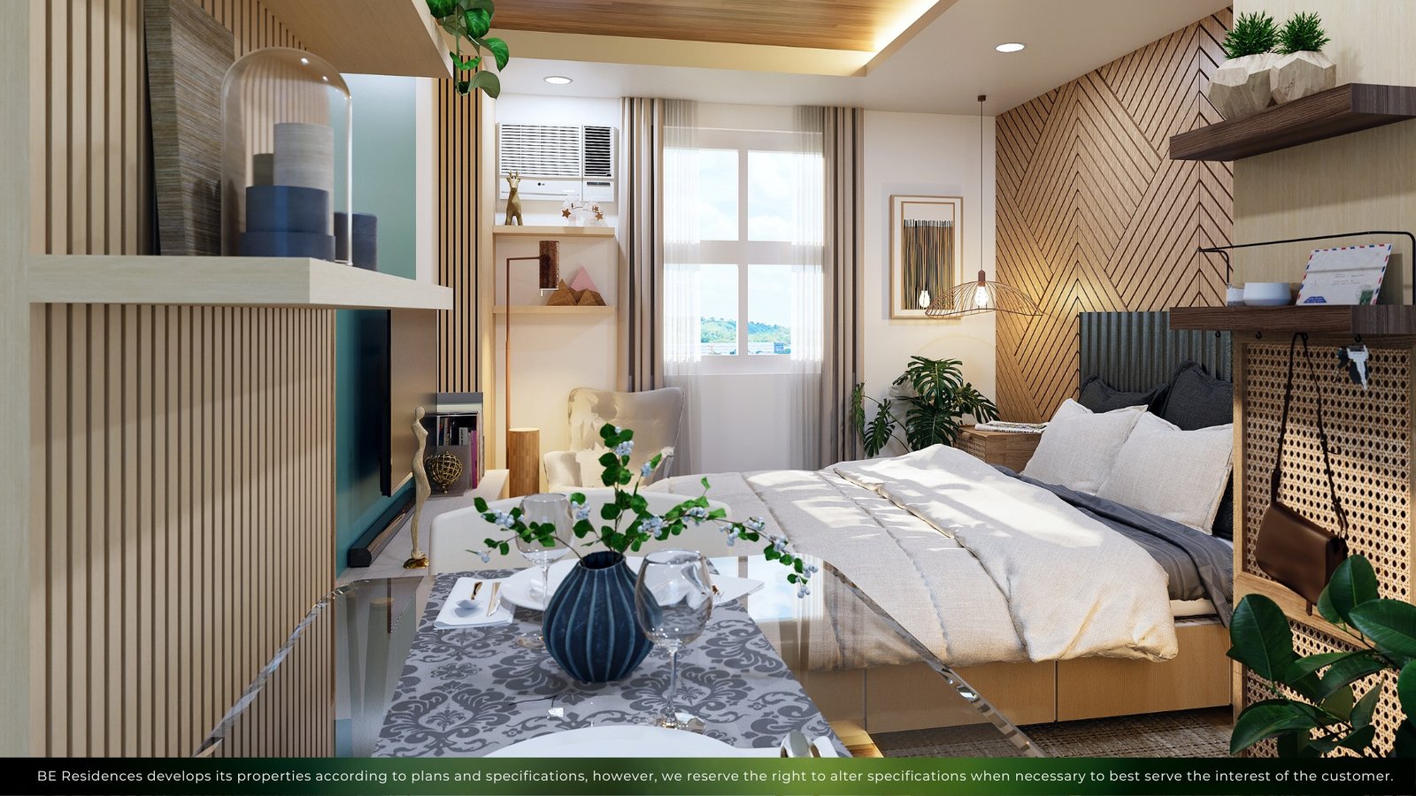 Studio unit (artist's perspective)