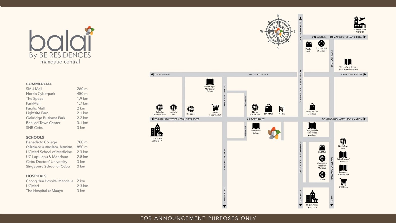Balai Mandaue Central — Location Map