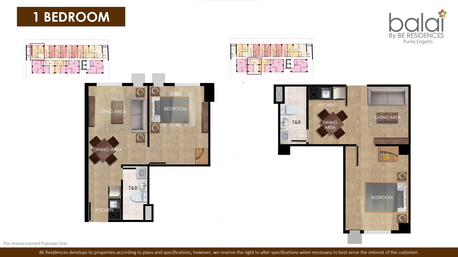1 Bedroom