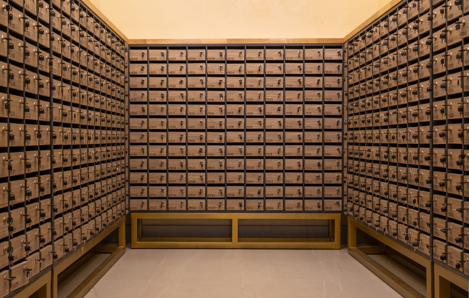 Mail room (actual photo)