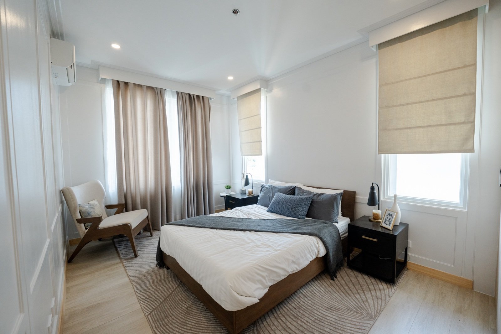 Model unit bedroom (actual photo)