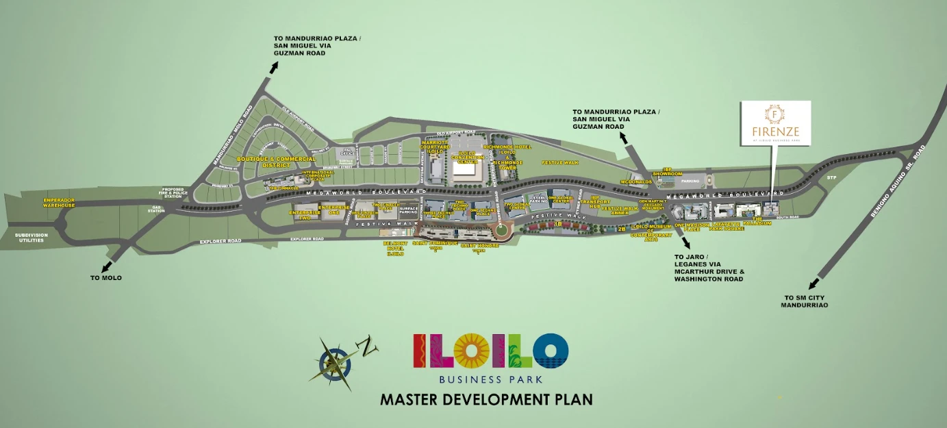Firenze Residences — Location Map