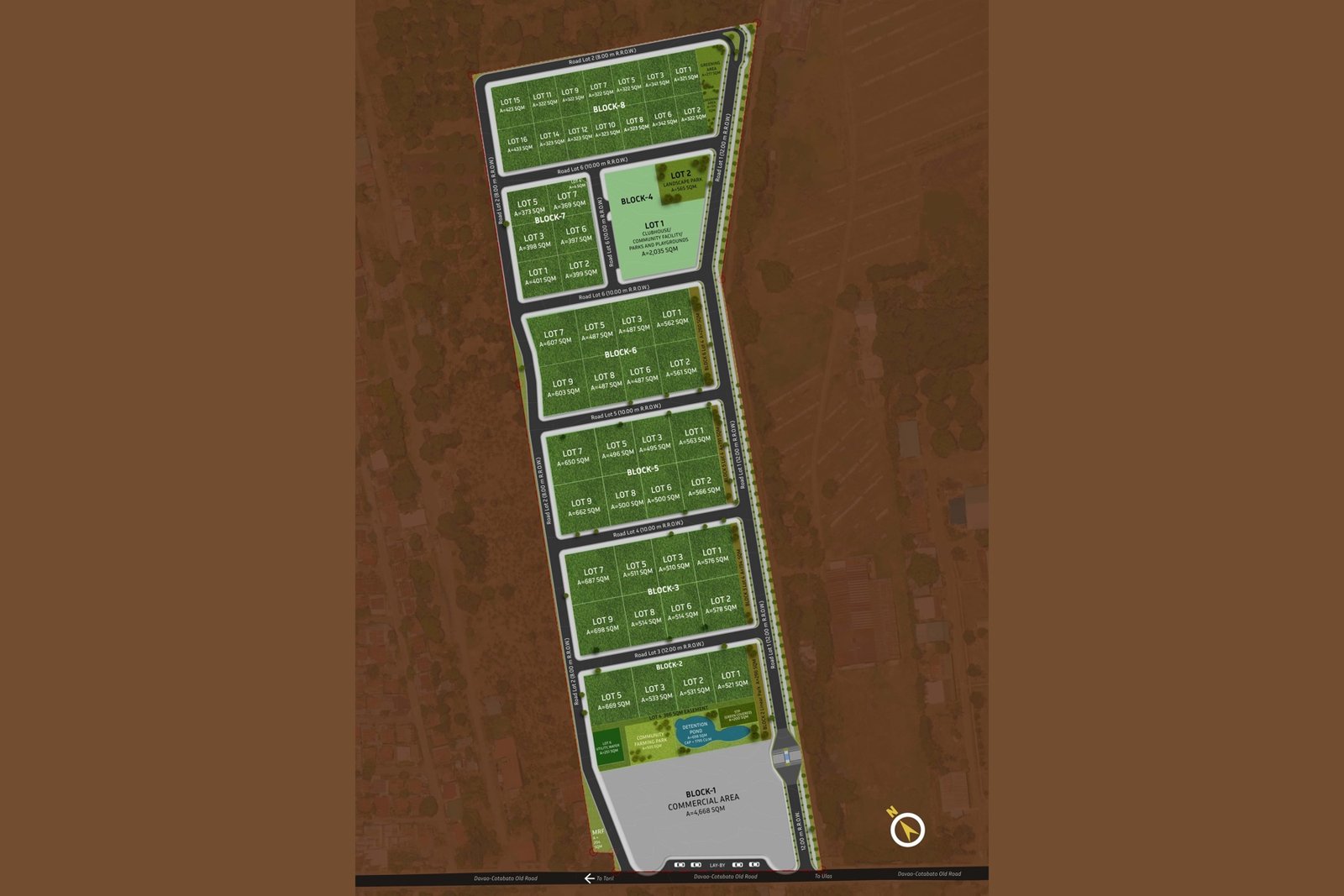 Kahi Estates — Location Map