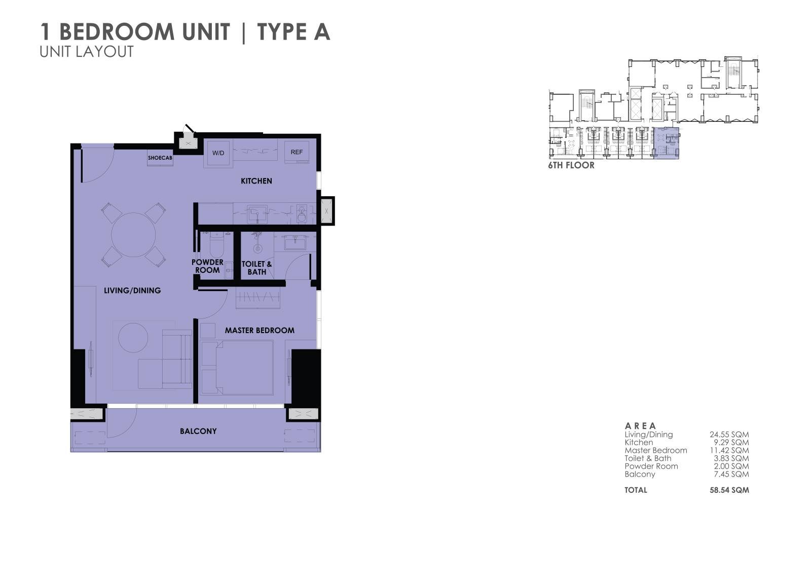 1-Bedroom Unit