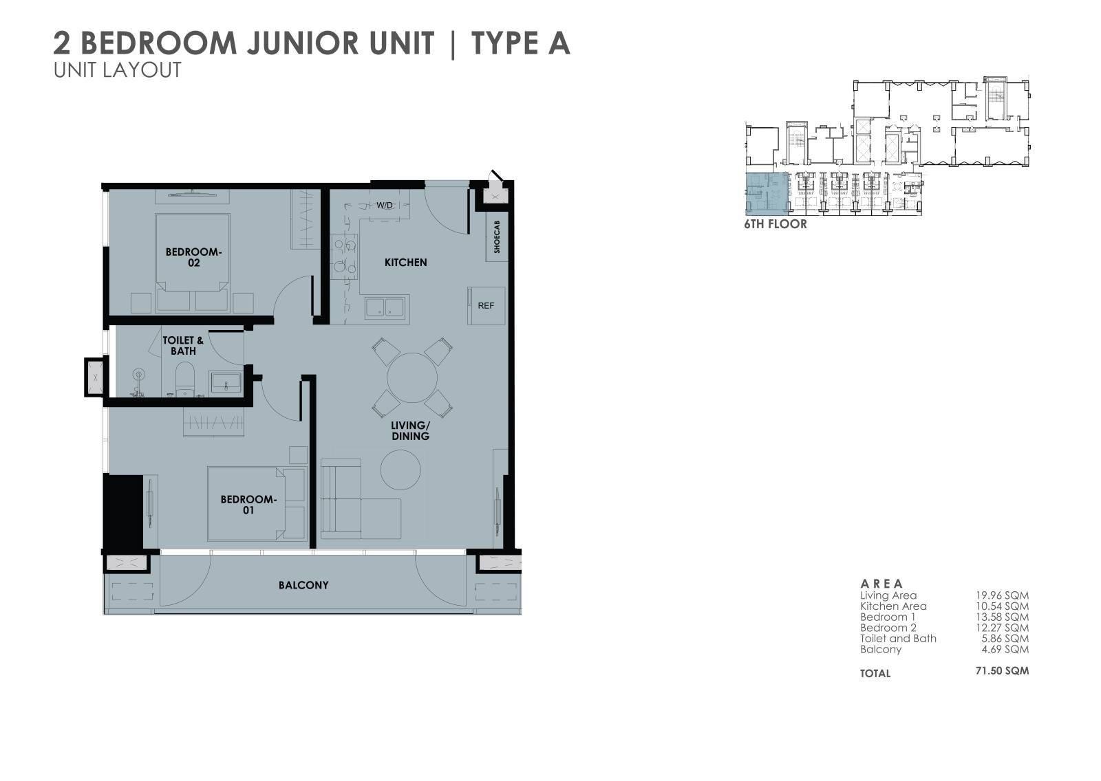 2-Bedroom Unit