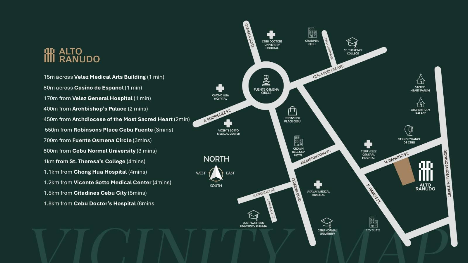 Alto Ranudo Location Map