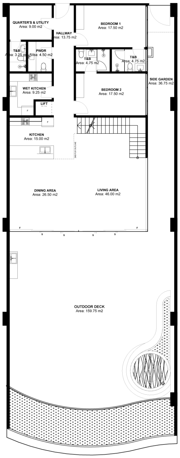 Loft Villa floor plan