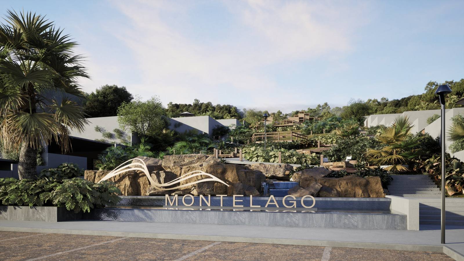 Montelago entrance (artist's perspective)