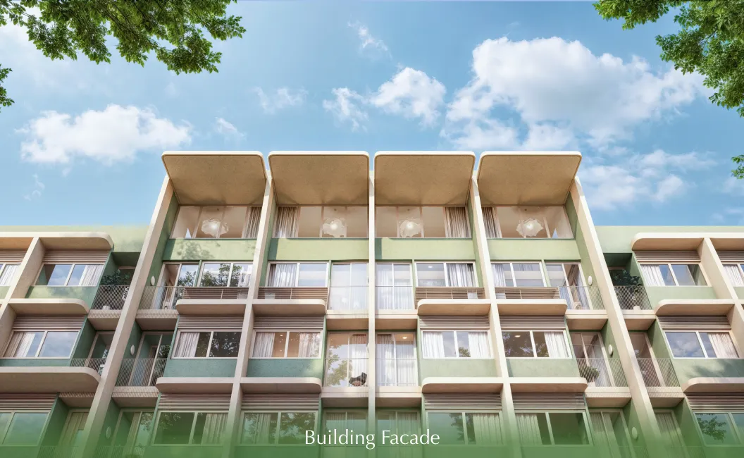 Maayo Terraces building facade